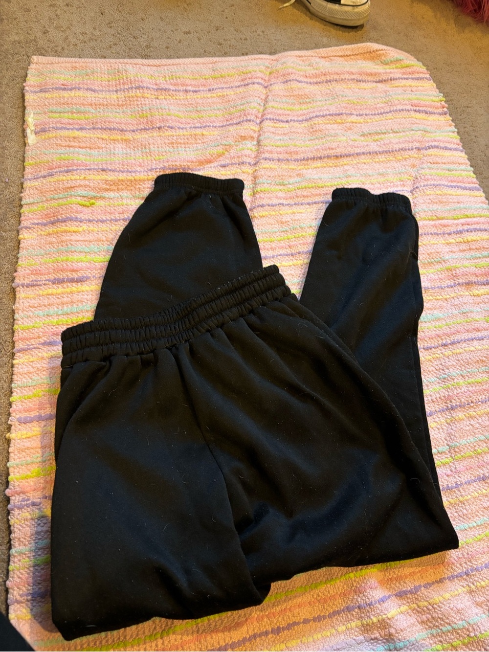 Black Kids Jogger Sweatpants - Unbranded
